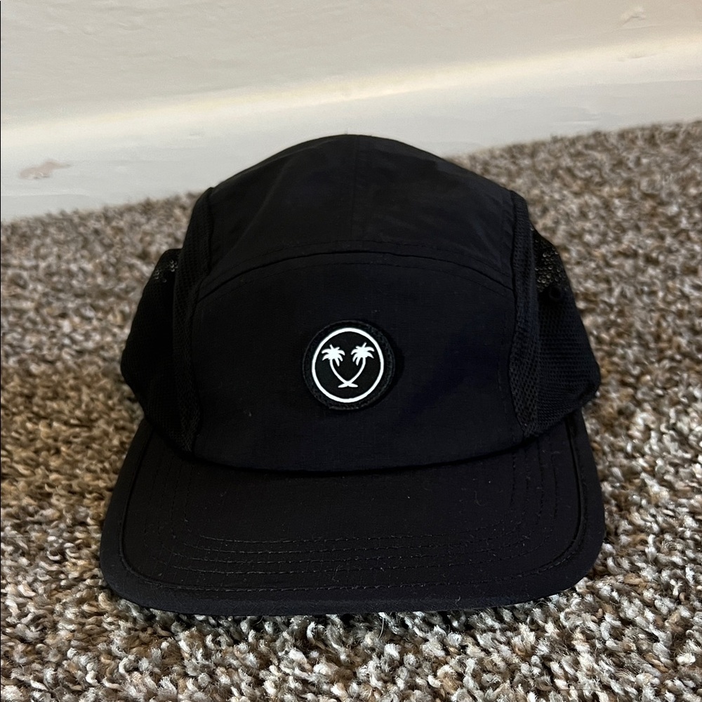 Kavu Black Palm Emblem Hat